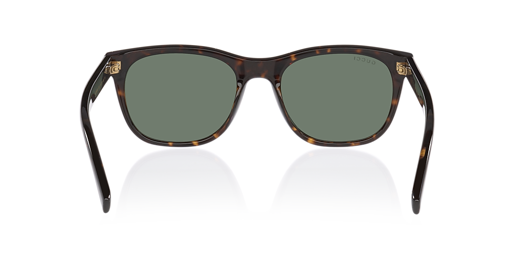 Gucci GG1985S M (54 - 19) with Green lenses and Tortoise frame