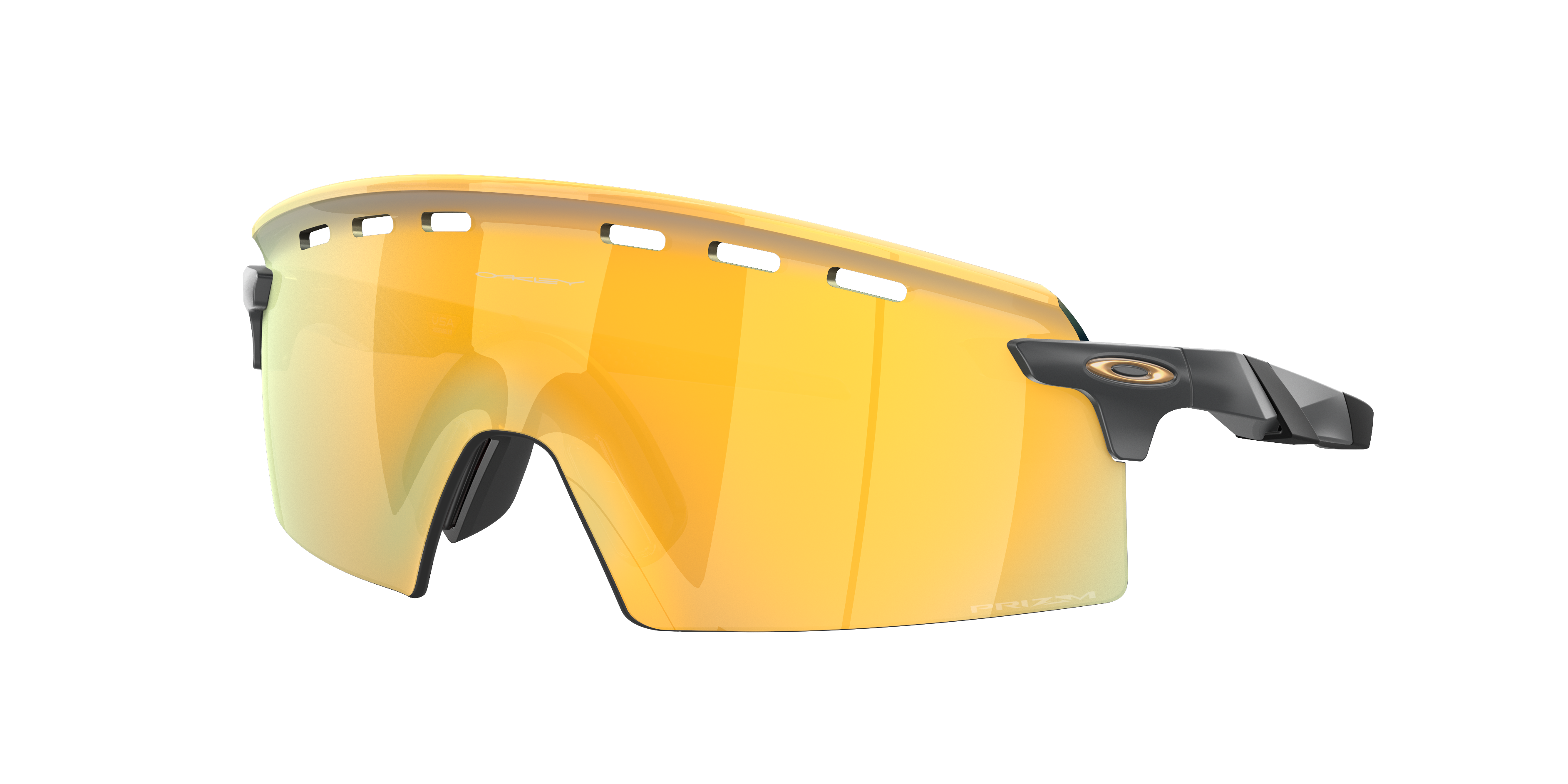 Oakley Man Sunglass Encoder Strike -  Frame color: Matte Carbon, Lens color: Prizm 24K