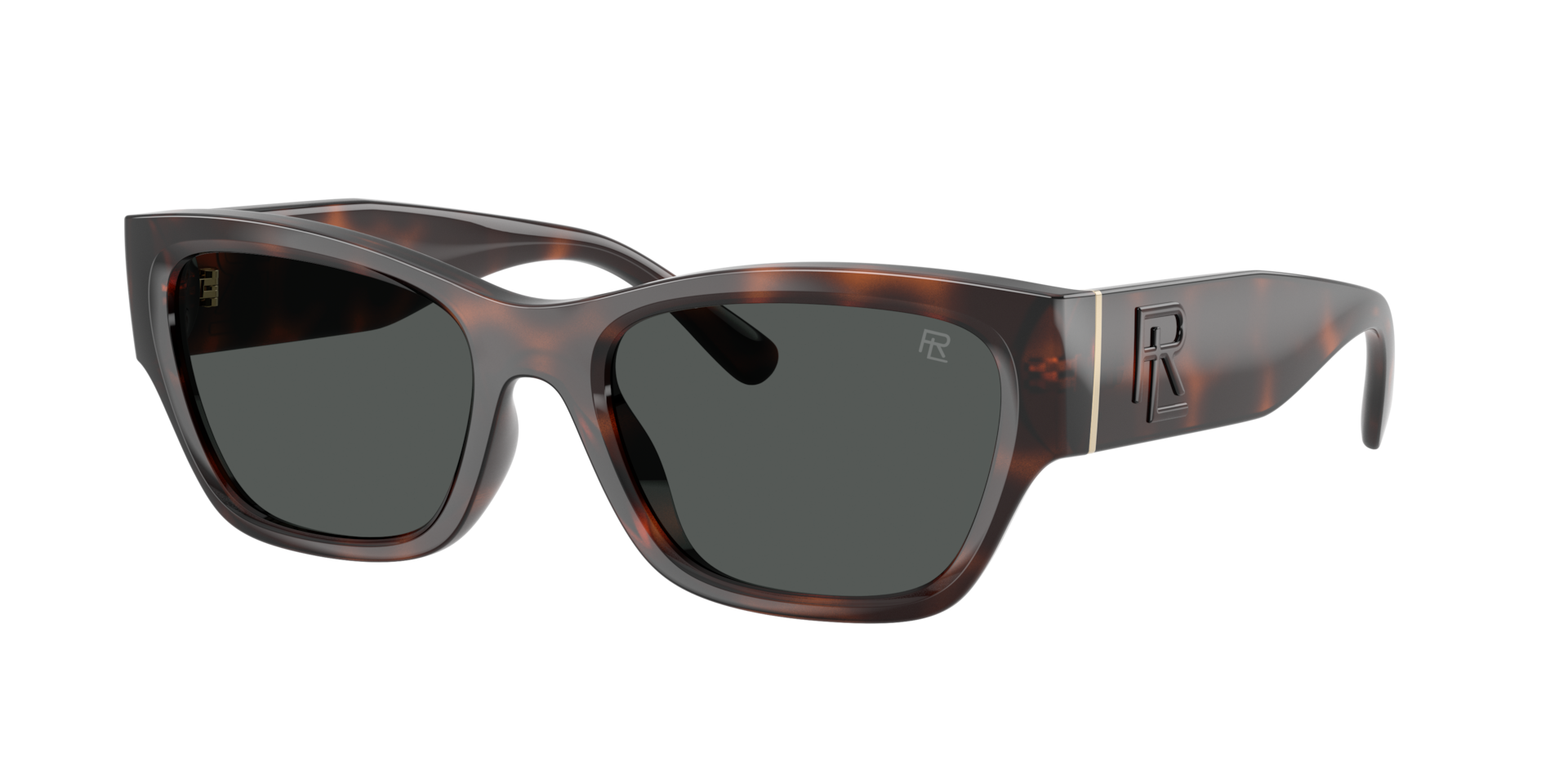 Ralph Lauren Femme Sunglass RL8240U - Couleur du Monture: Havana Clair, Couleur de Lentille: Gris