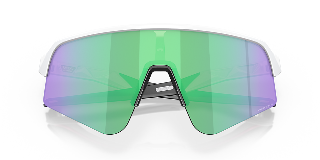 Oakley Sutro Lite Sweep M (0 - 139) with Green lenses and White