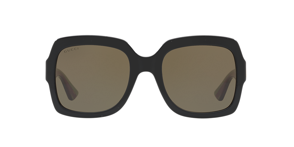 Gucci GG0036SN L (54 - 22) with Green lenses and Black frame