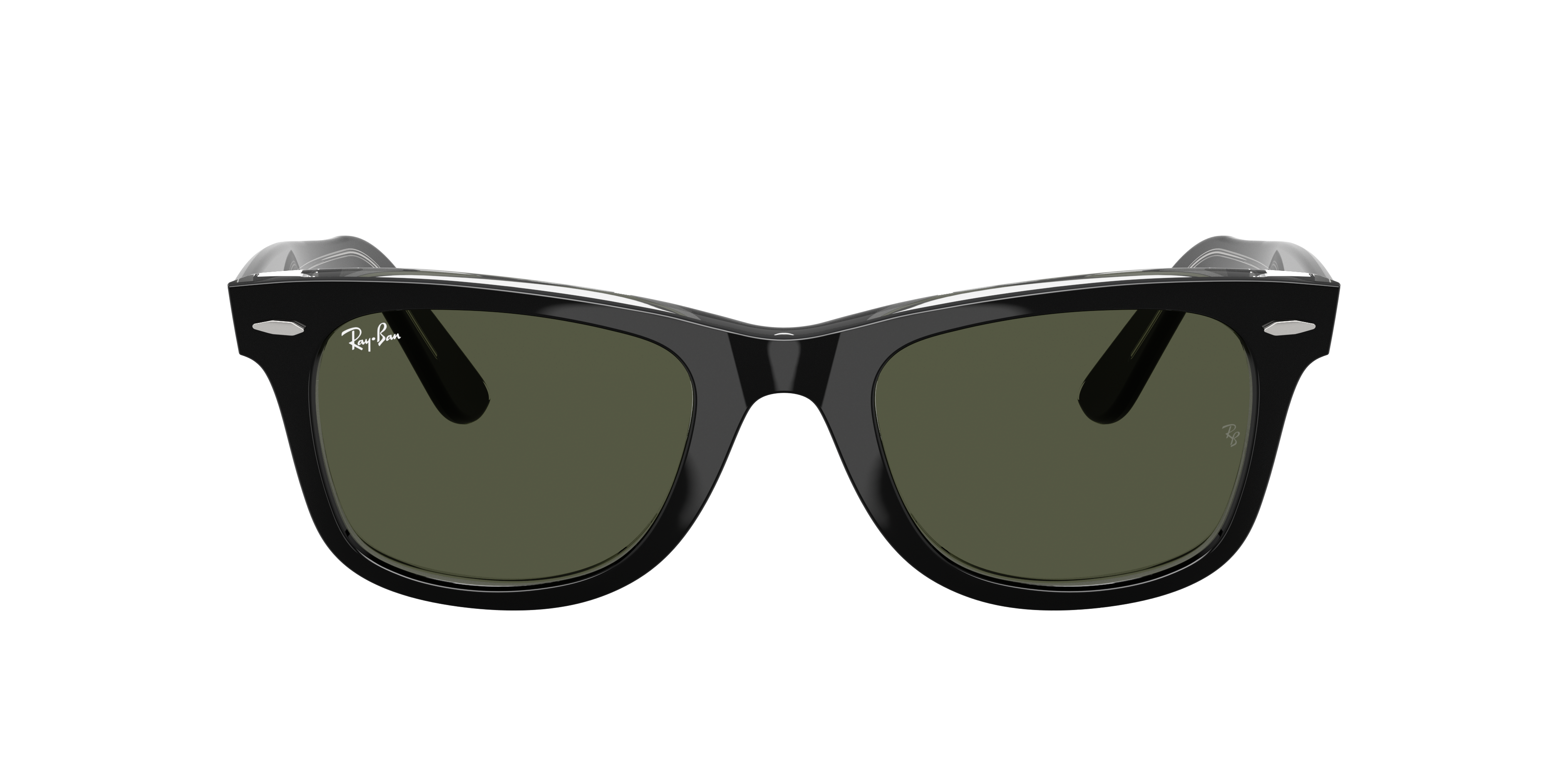 Ray-Ban Original Wayfarer Classic L (50 - 22) with Green lenses