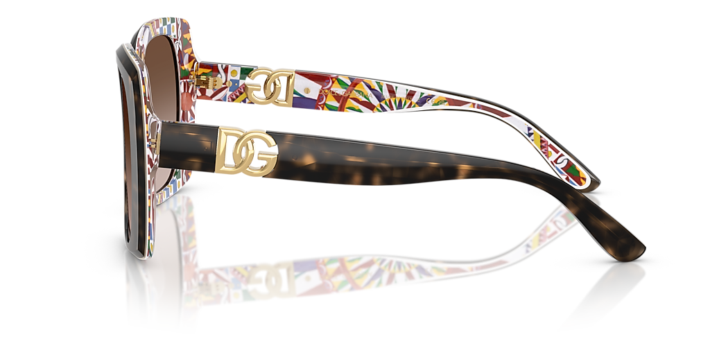 Dolce&Gabbana DG4475 L (56 - 19) with Brown lenses and Tortoise