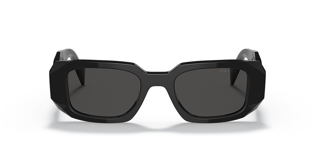 Prada PR 17WS S (49 - 20) with Grey lenses and Black frame
