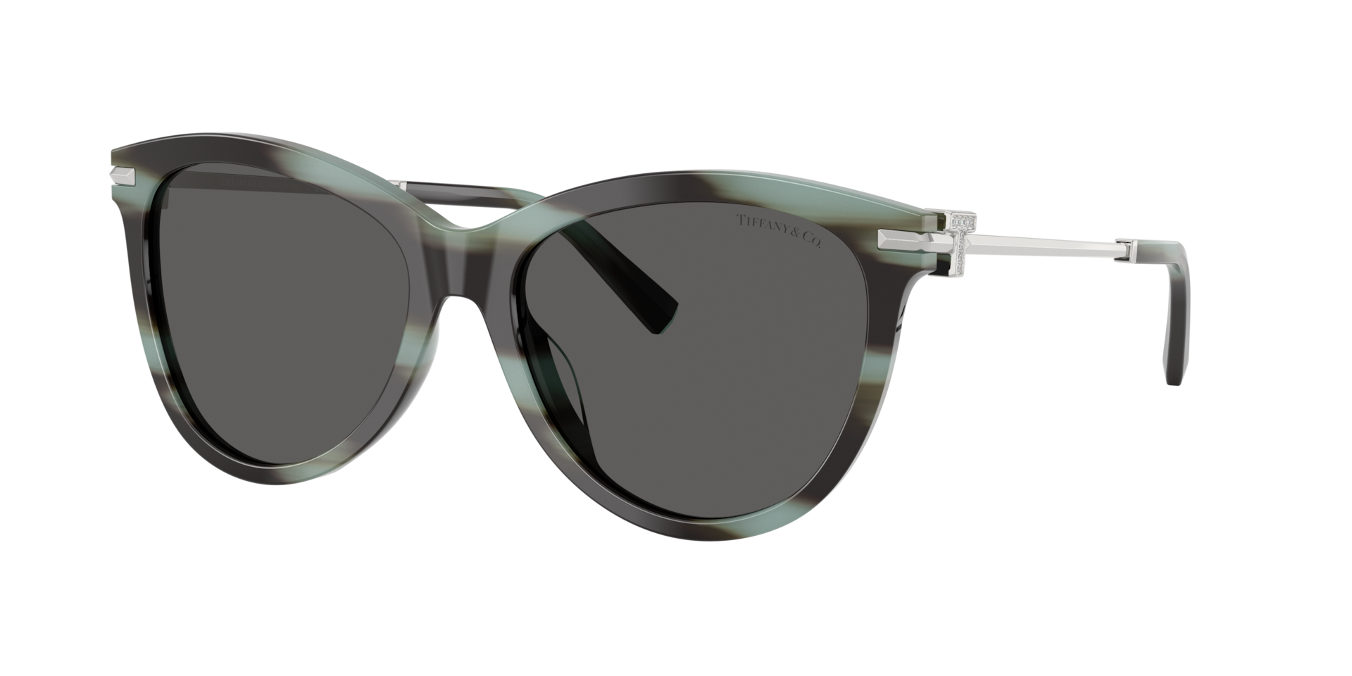 Tiffany Co Femme Sunglass TF4258BU - Couleur du Monture Noir ray Tiffany Couleur de Lentille Gris fonc 410 €