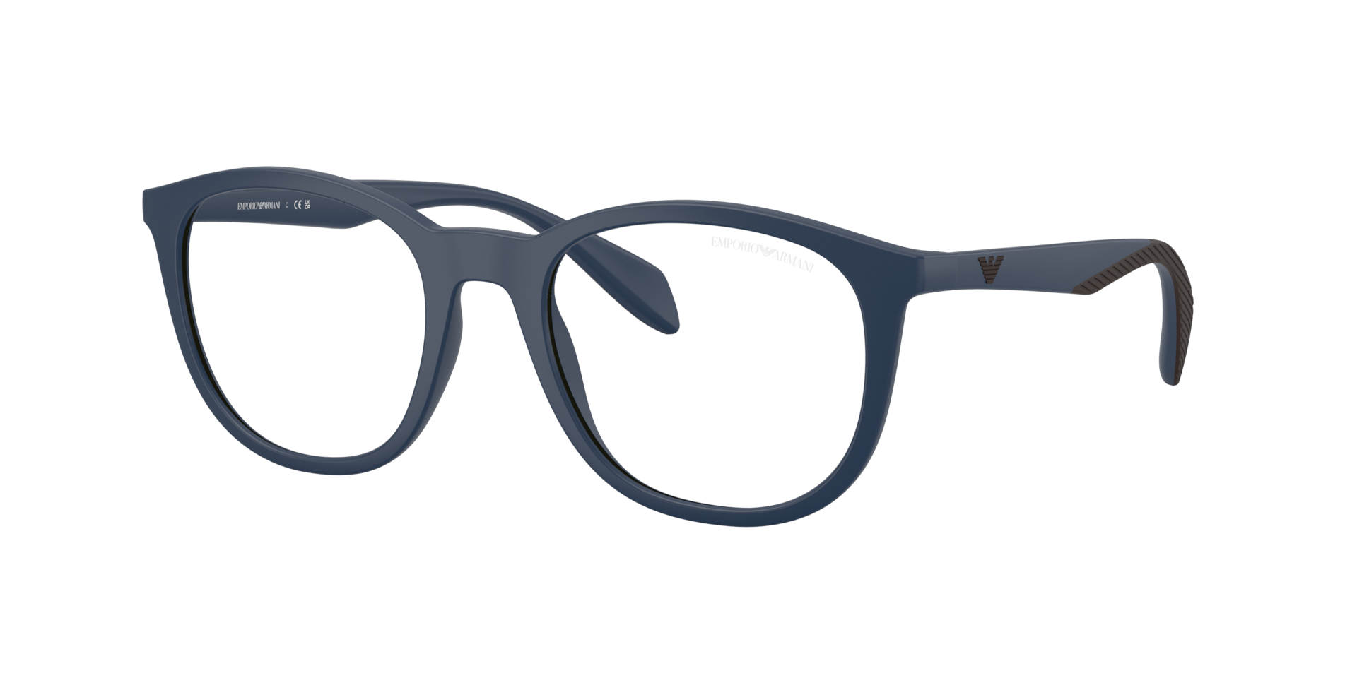 Emporio Armani Man Sunglass EA4211 -  Frame color: Matte Blue, Lens color: Clear