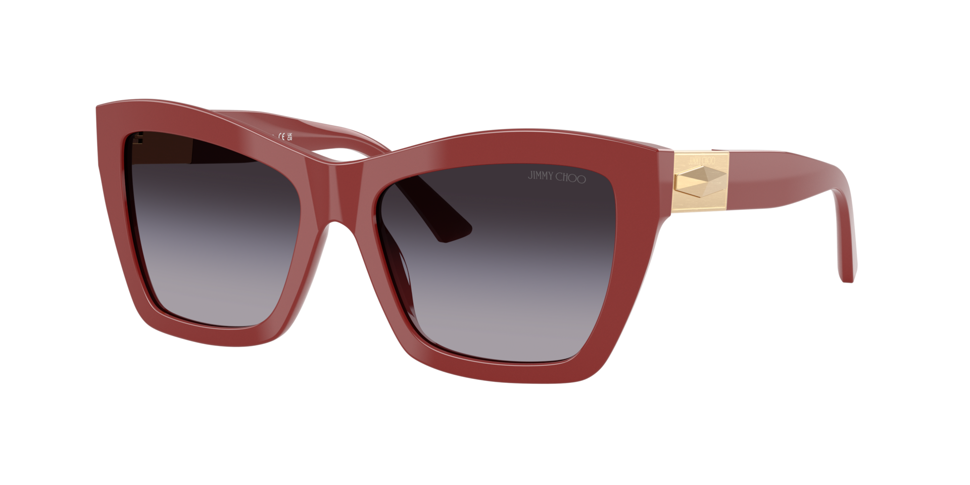 Jimmy Choo Femme Sunglass JC5031 - Couleur du Monture Airelle Couleur de Lentille Dgrad Gris 170 €