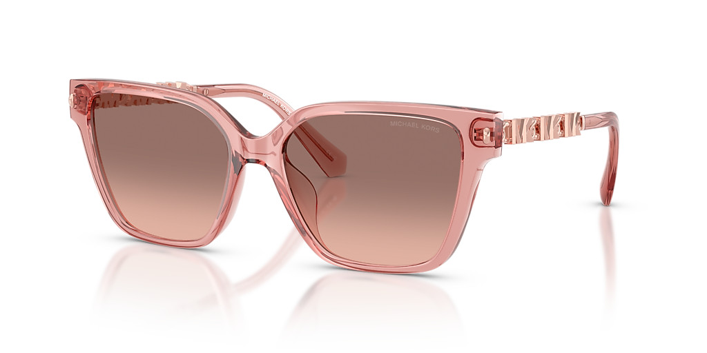 Michael Kors Piedmont L (56 - 17) with Pink lenses and Pink frame