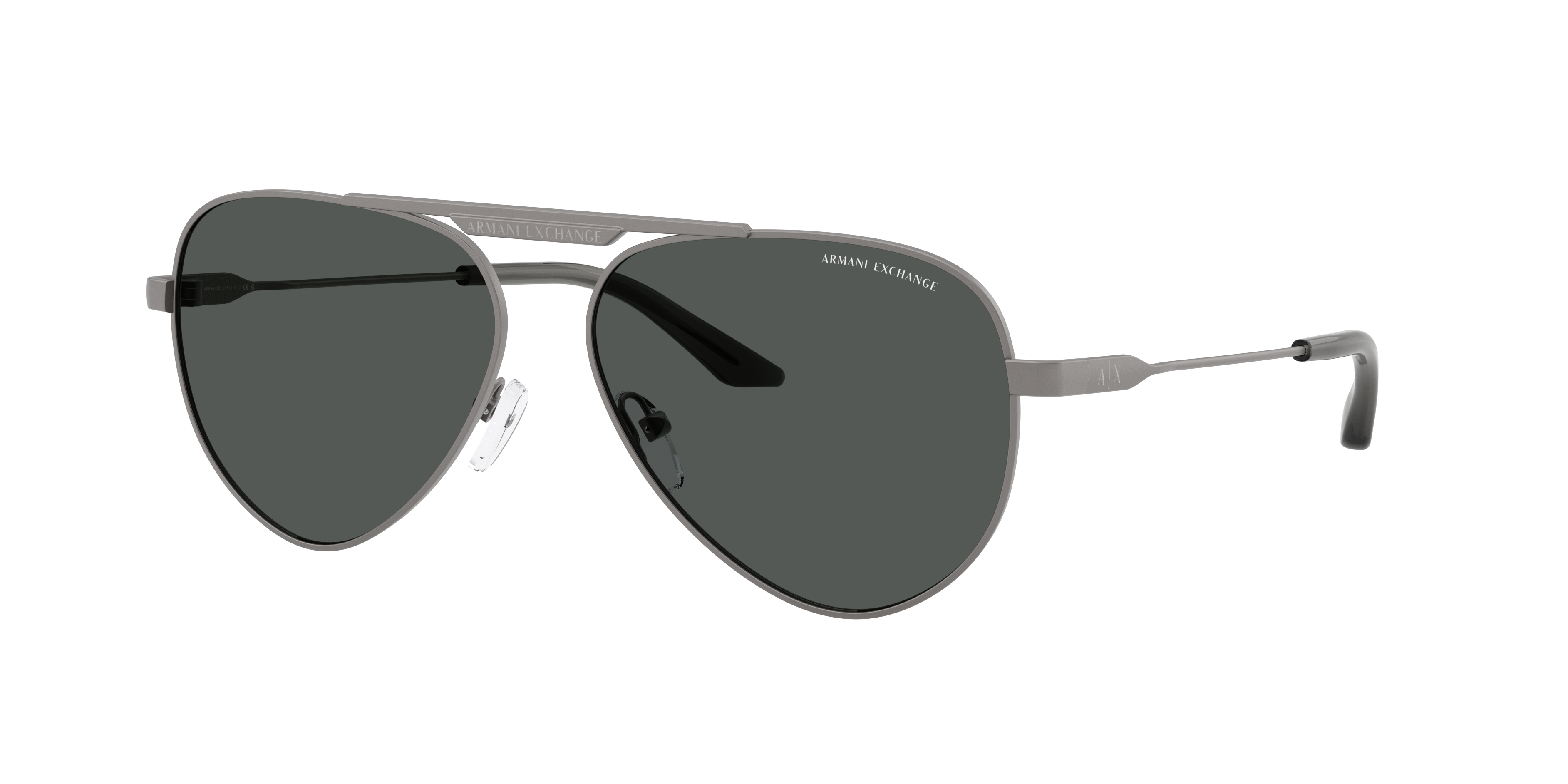 Armani Exchange AX2060S L (58 - 14) with Grey lenses and Grey