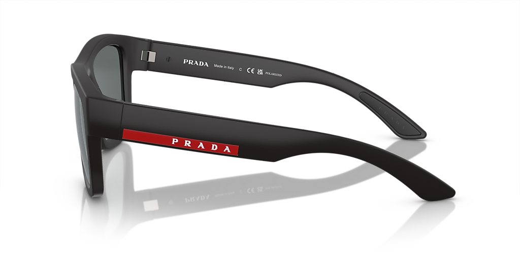 Prada Linea Rossa PS 01ZS XXL (56 - 21) with Grey lenses and Black