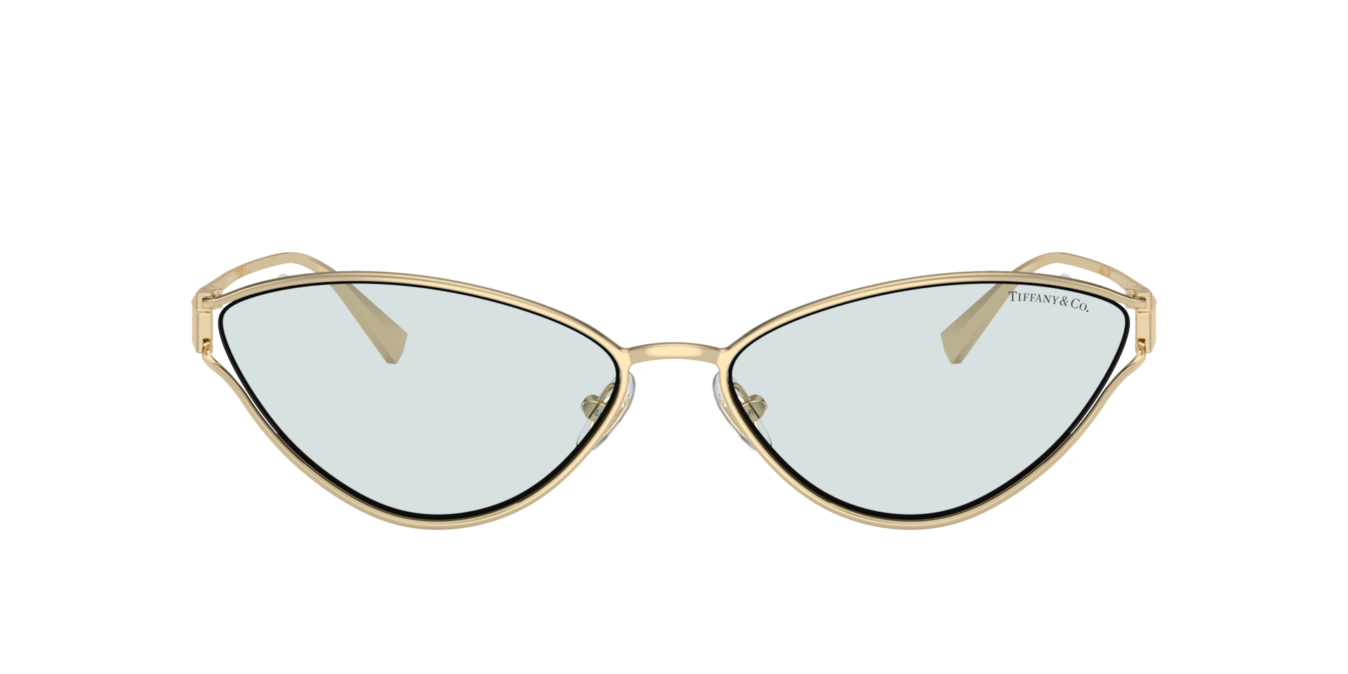 Tiffany & Co. TF3095 XXL (61 - 16) with Blue lenses and Gold frame