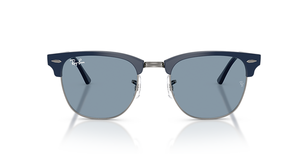Ray-Ban Clubmaster Classic L (51 - 21) with Blue lenses and Blue