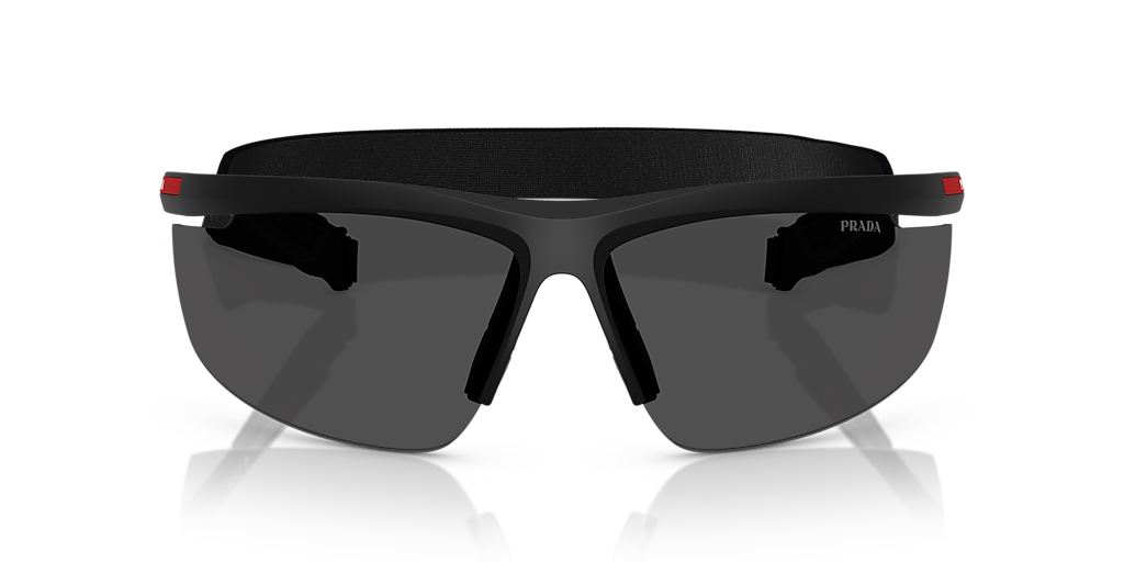 Prada Linea Rossa PS A02S M (96 - 10) with Grey lenses and Black