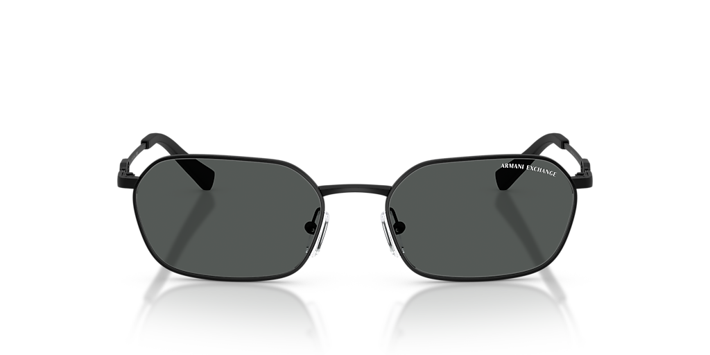 Armani Exchange AX2056S M (54 - 18) with Grey lenses and Black