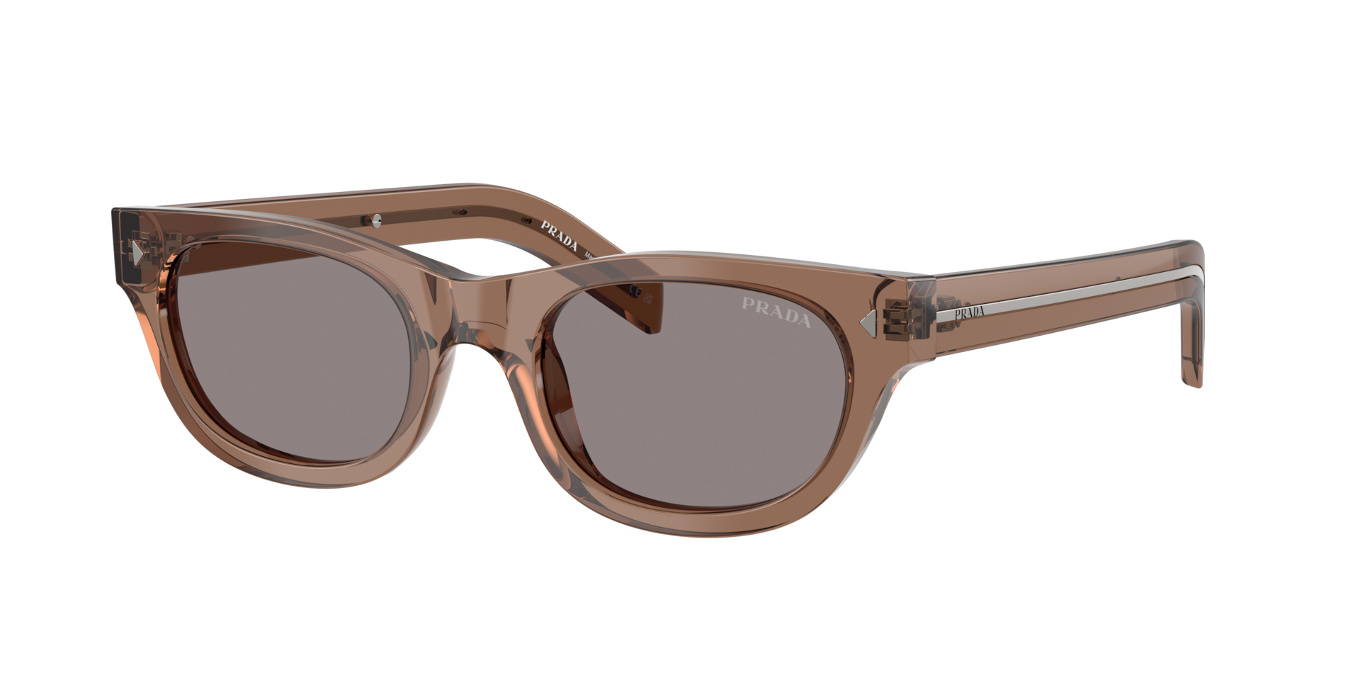 Prada Man Sunglass PR C09S -  Frame color: Clay, Lens color: Grey