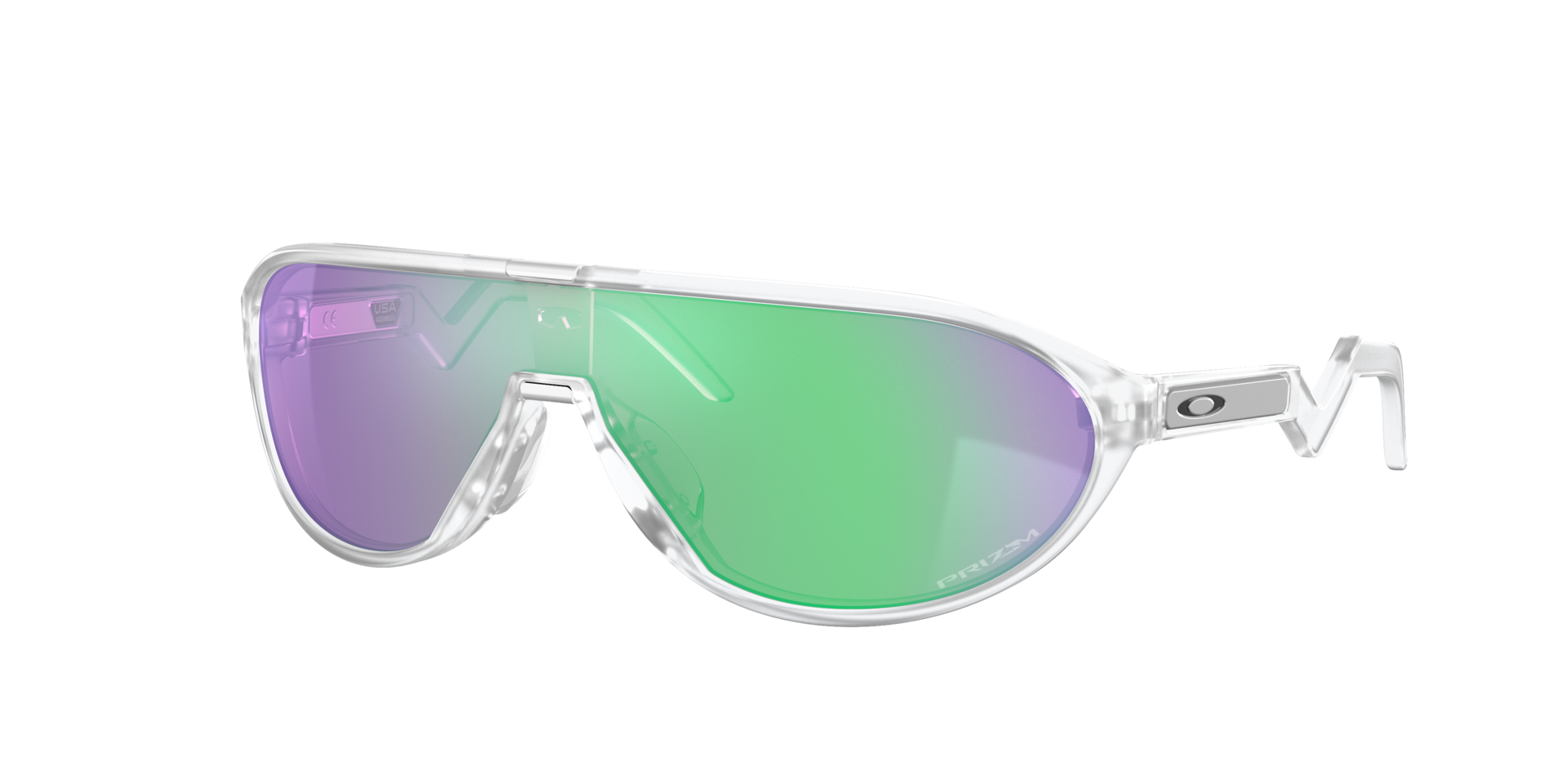 Oakley Mannelijk Sunglass CMDN -  Framekleur: Mat helder, Lenskleur: Prizm Road Jade