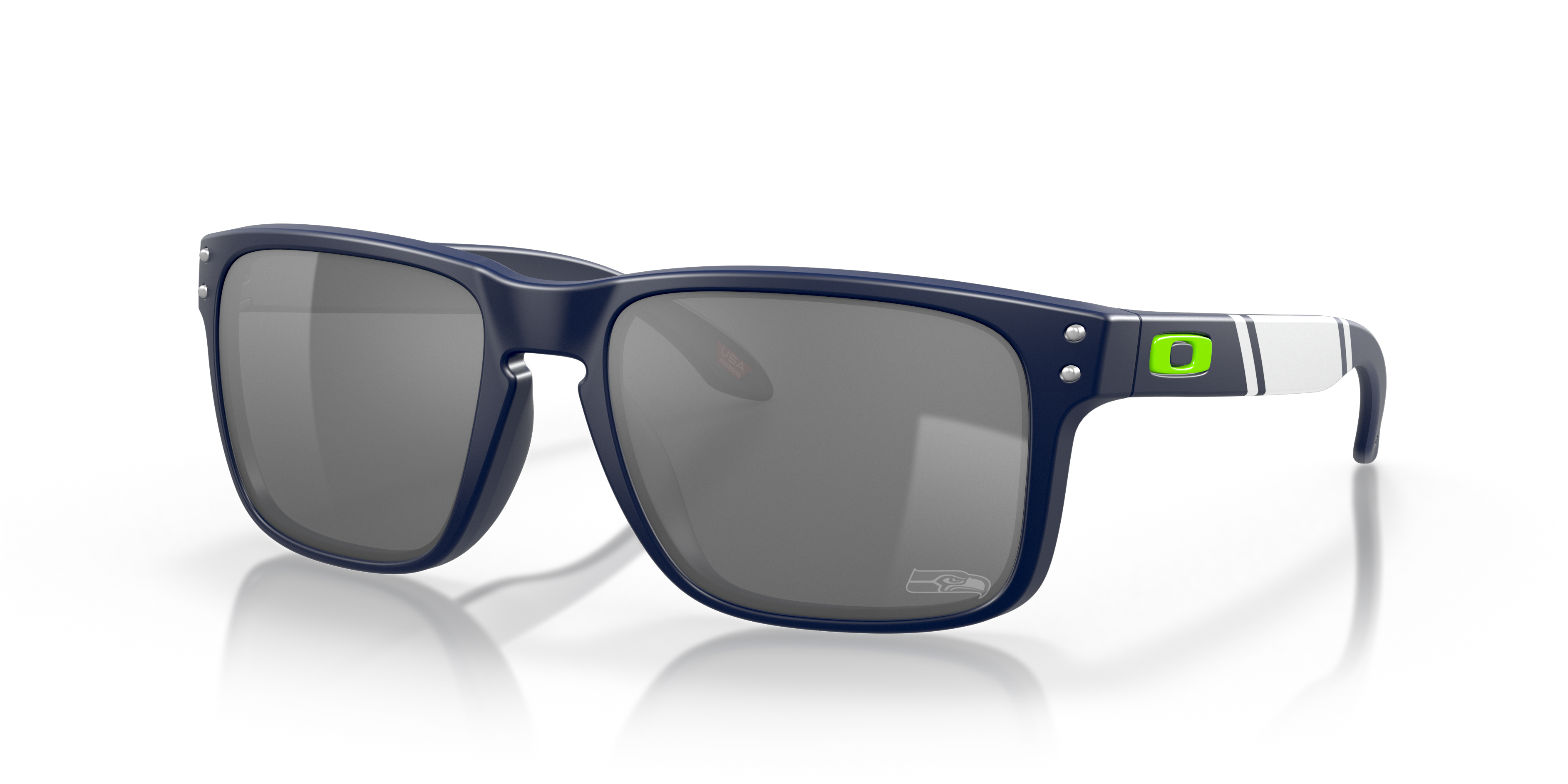 Oakley OO9102 Seattle Seahawks Holbrook™ XL (57 - 18) with Black