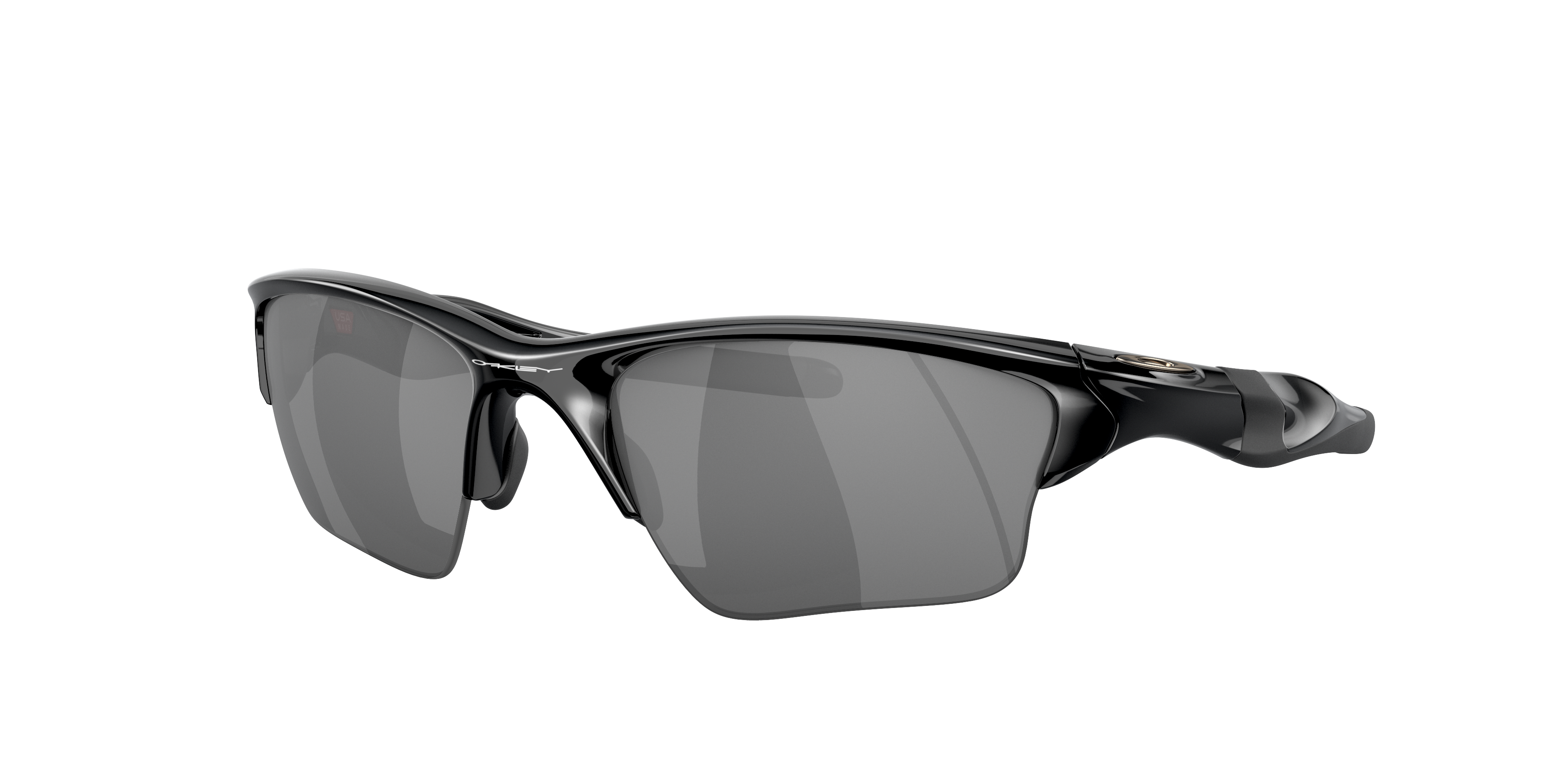 Oakley Unisex Sunglass Half Jacket® 2.0 XL -  Frame color: Polished Black, Lens color: Black Iridium