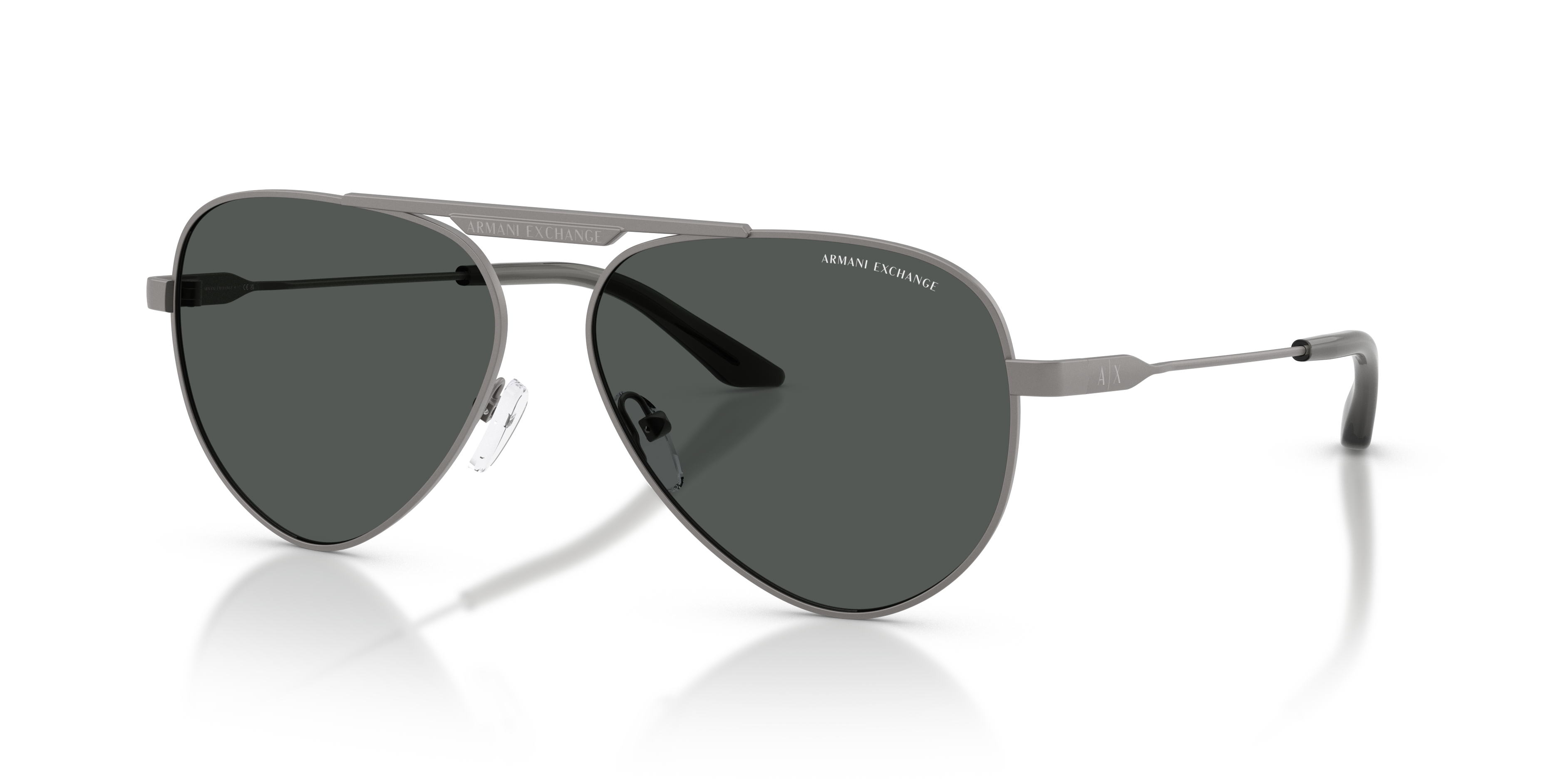 Armani Exchange AX2060S L (58 - 14) with Grey lenses and Grey