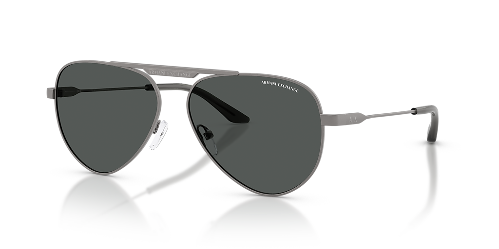 Armani Exchange AX2060S L (58 - 14) with Grey lenses and Grey