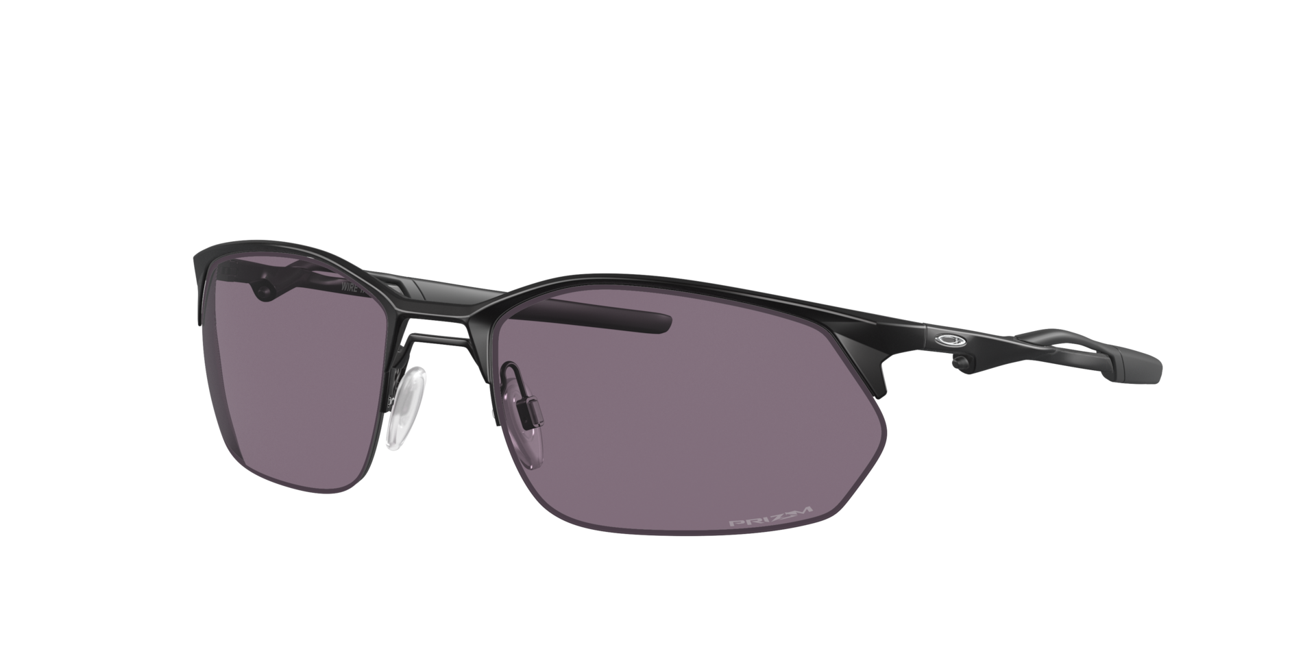 Oakley Hombre Sunglass Wire Tap 2.0 - Color del Marco: Negro Satinado, Color de la Lente: Prizm Grey