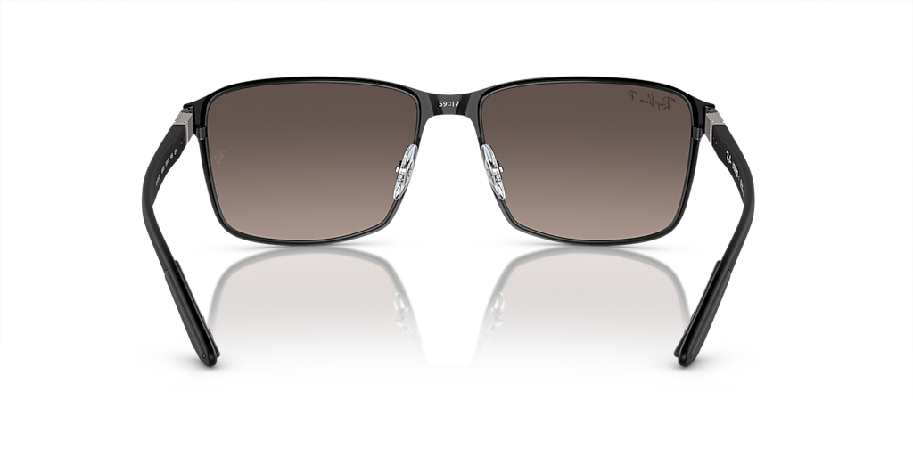 Ray-Ban RB3721 Polarized+ Lenses XXL (59 - 17) with Grey lenses