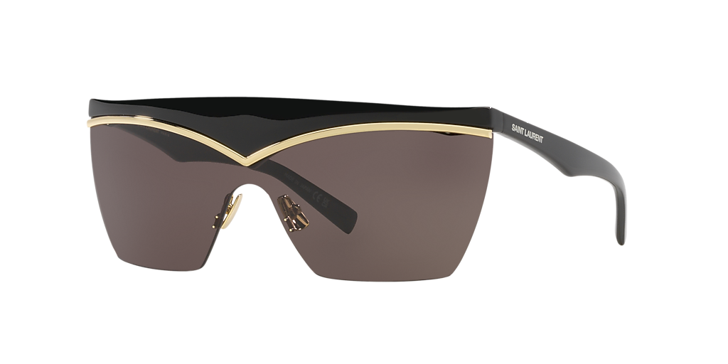 Saint Laurent SL 614 Mask XXL (90 - 190) with Black lenses and