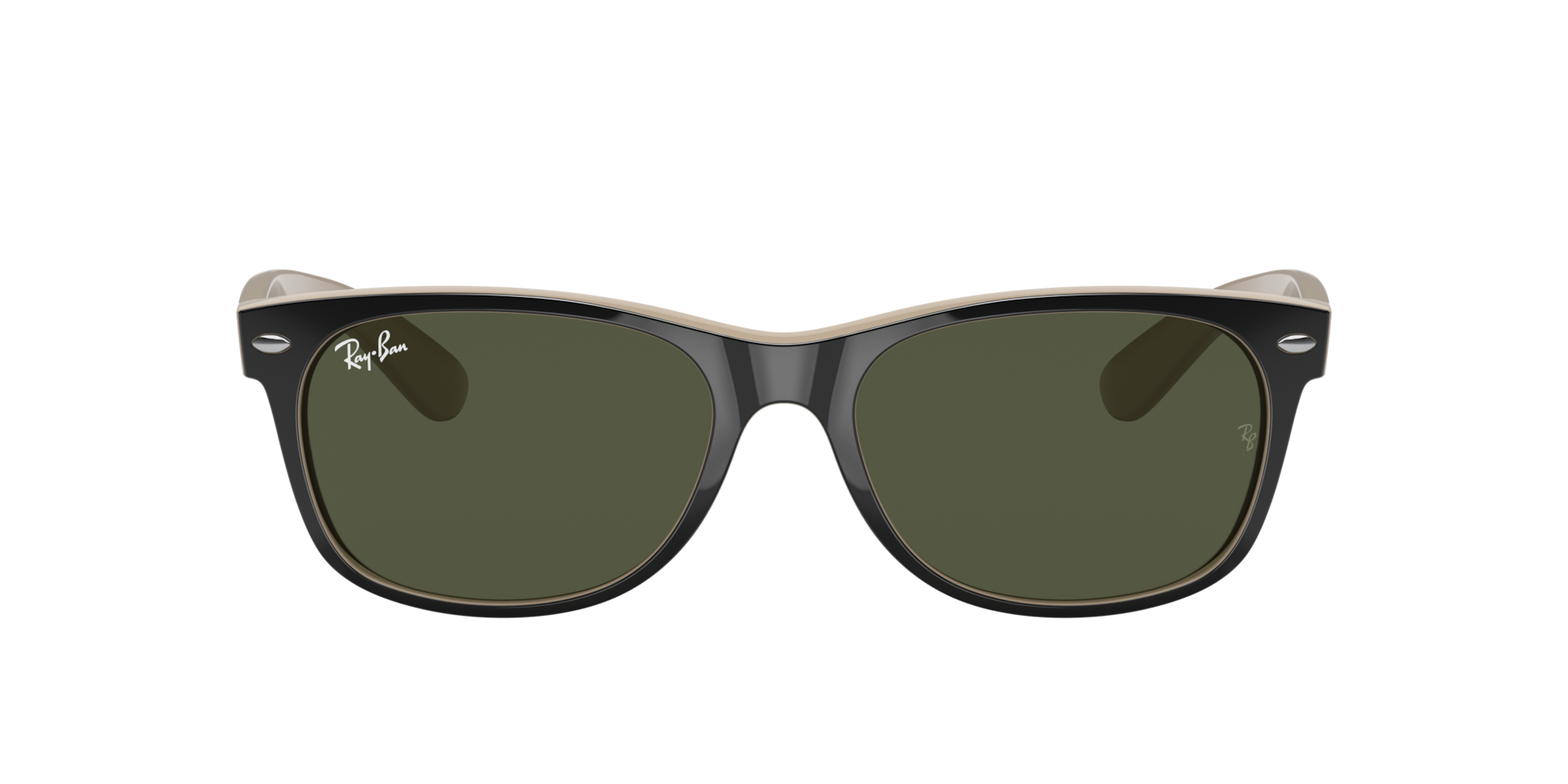 Ray-Ban New Wayfarer Color Mix M (55 - 18) with Green lenses and
