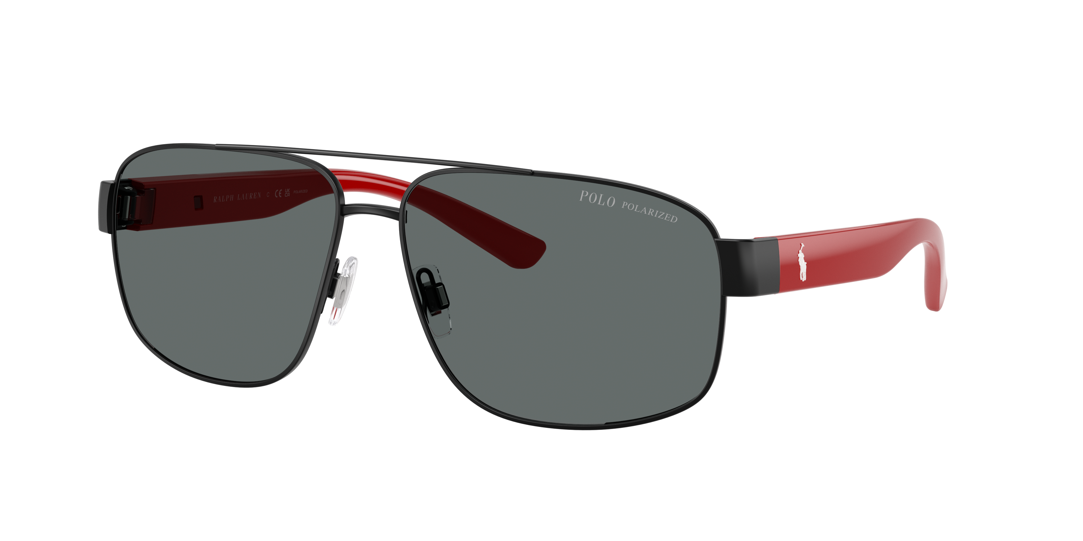 Polo Ralph Lauren PH3156 XXL (62 - 14) with Grey lenses and Black