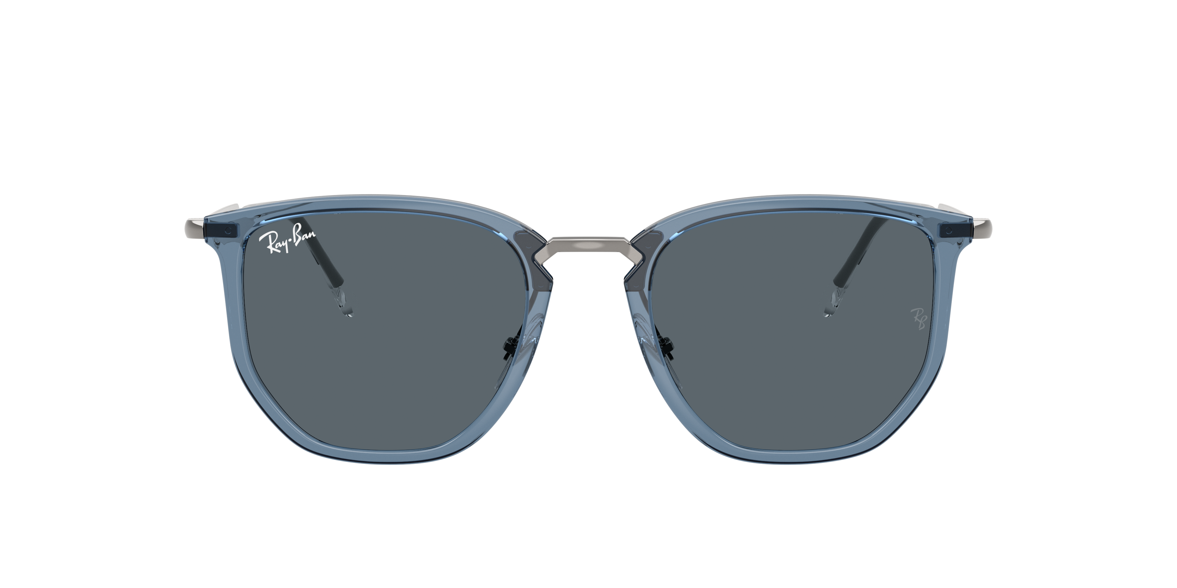 Ray-Ban RB4451 XXL (53 - 20) with Blue lenses and Blue frame