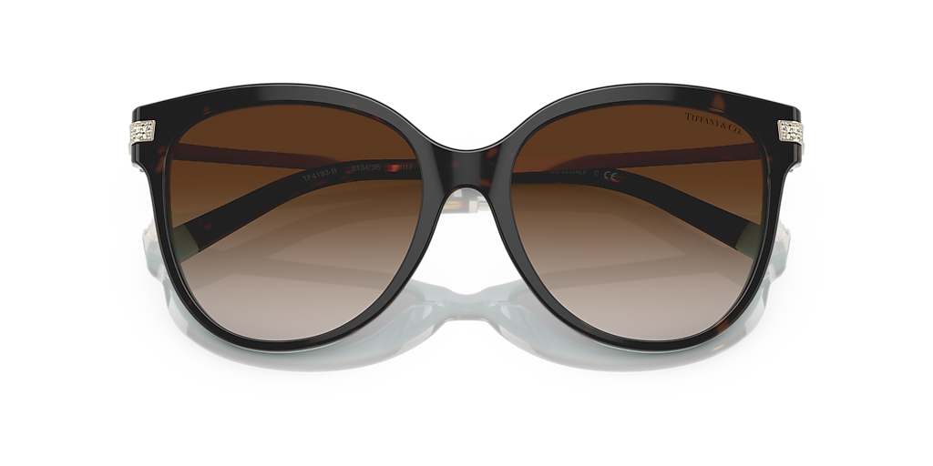 Tiffany & Co. TF4193B XL (55 - 17) with Brown lenses and Brown