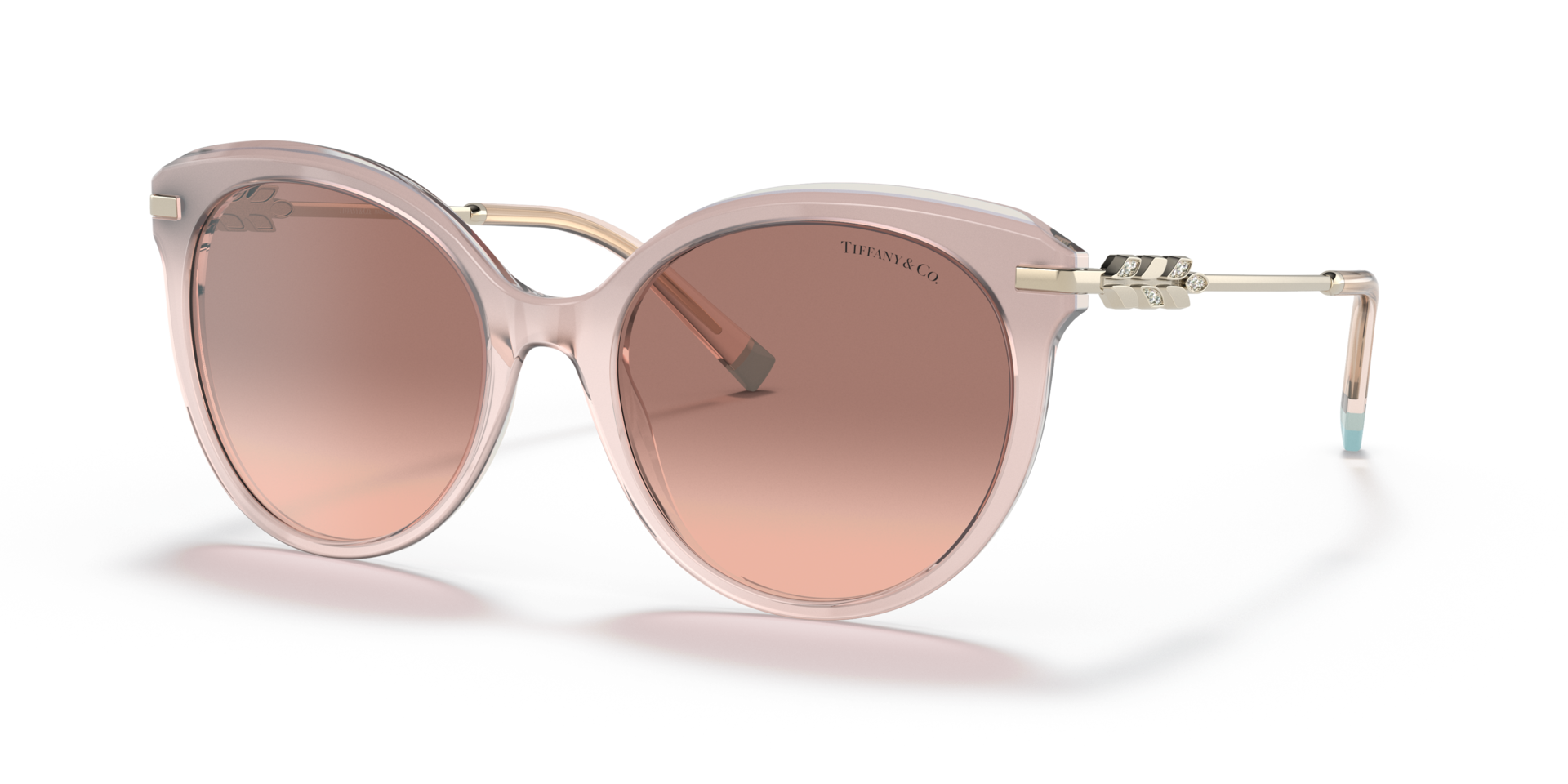 Tiffany & Co. TF4189B XL (55 - 19) with Pink lenses and Pink frame