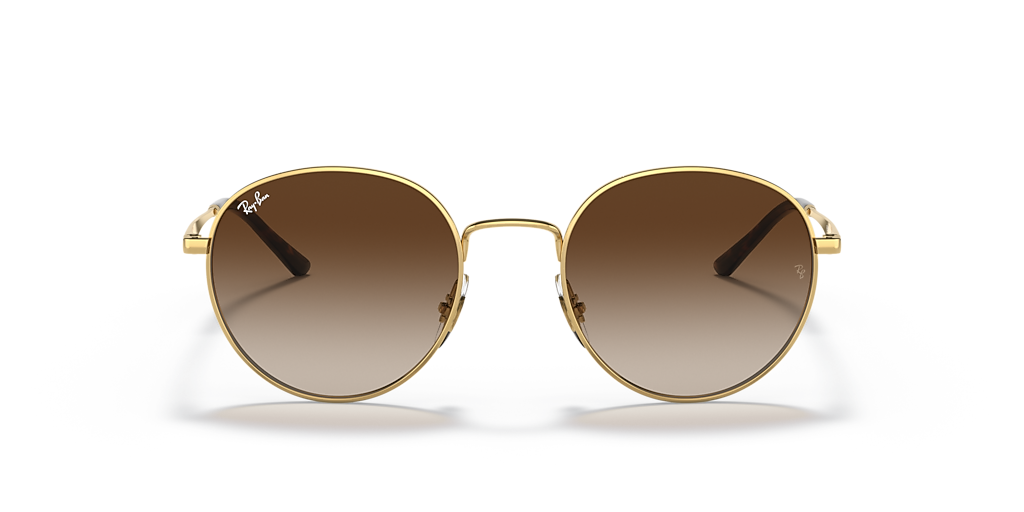 Ray-Ban RB3681 S (50 - 20) with Brown lenses and Gold frame