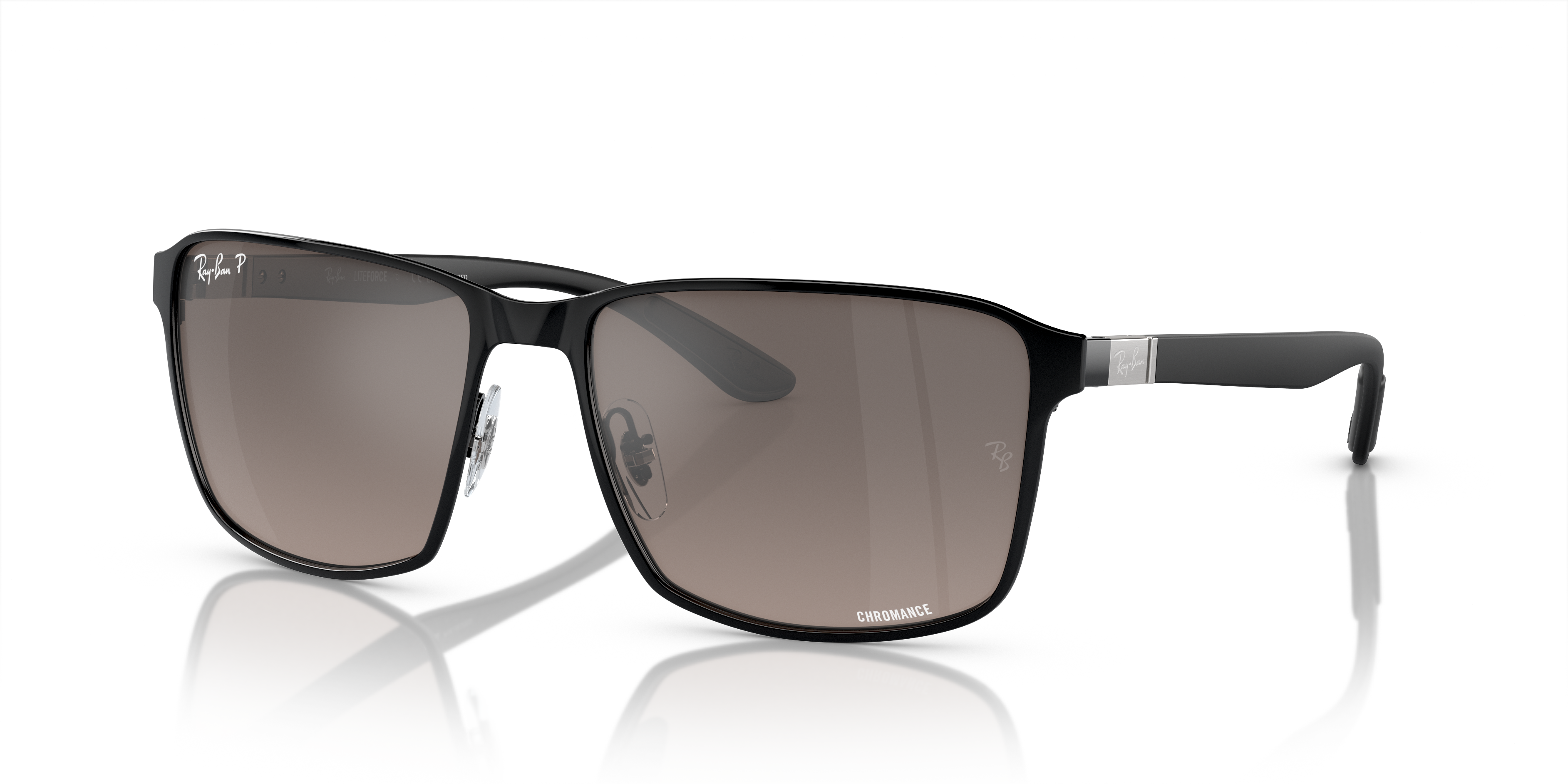 【Ray】 Ray-Ban RB3721 Polarized+ Lenses XXL (59 - 17) with Grey lenses