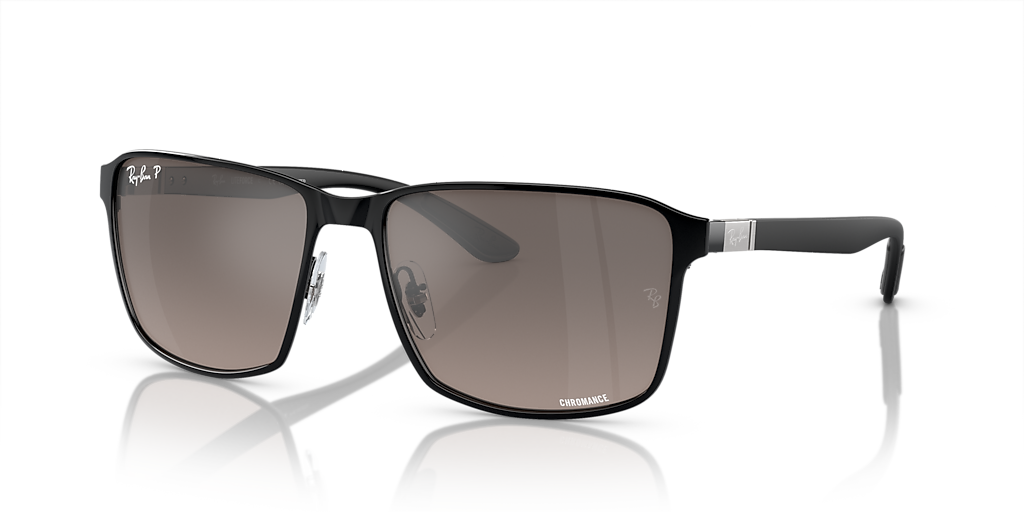 Ray-Ban RB3721 Polarized+ Lenses XXL (59 - 17) with Grey lenses