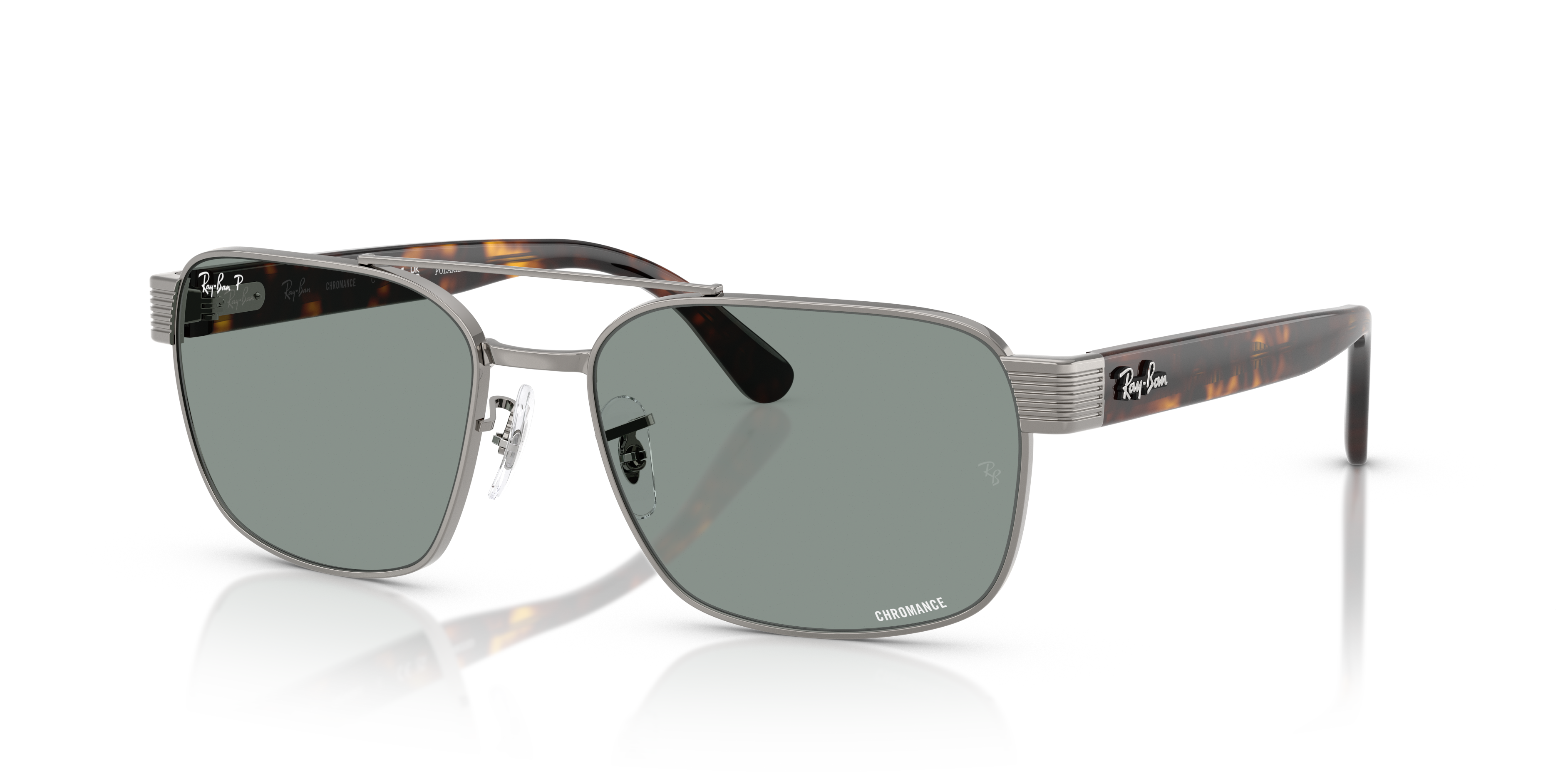 Ray-Ban RB3751 Polarized+ Lenses XXL (61 - 17) with Blue lenses