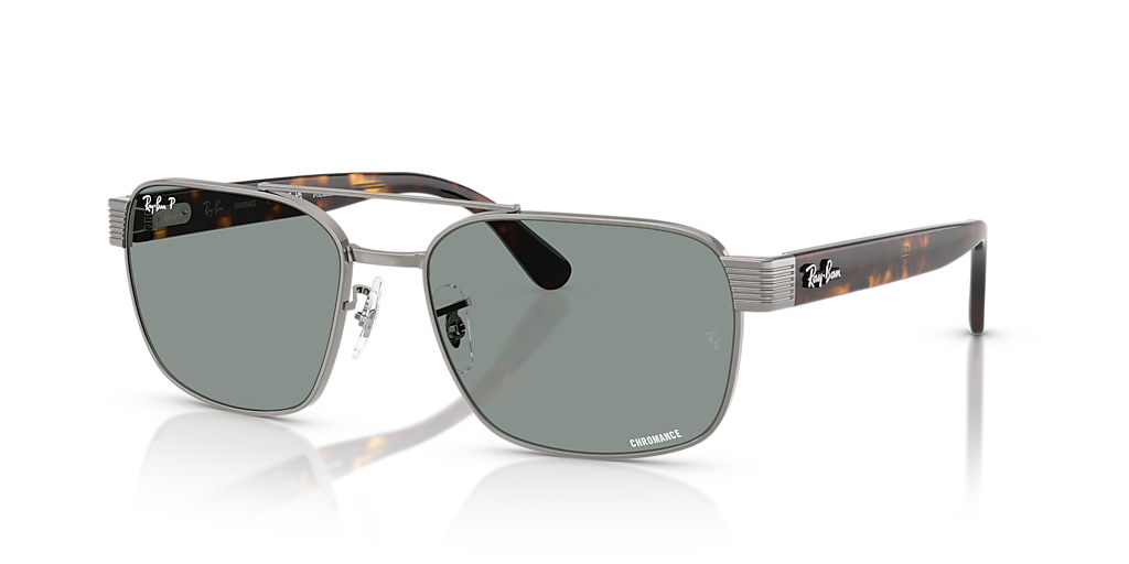 Ray-Ban RB3751 Polarized+ Lenses XXL (61 - 17) with Blue lenses