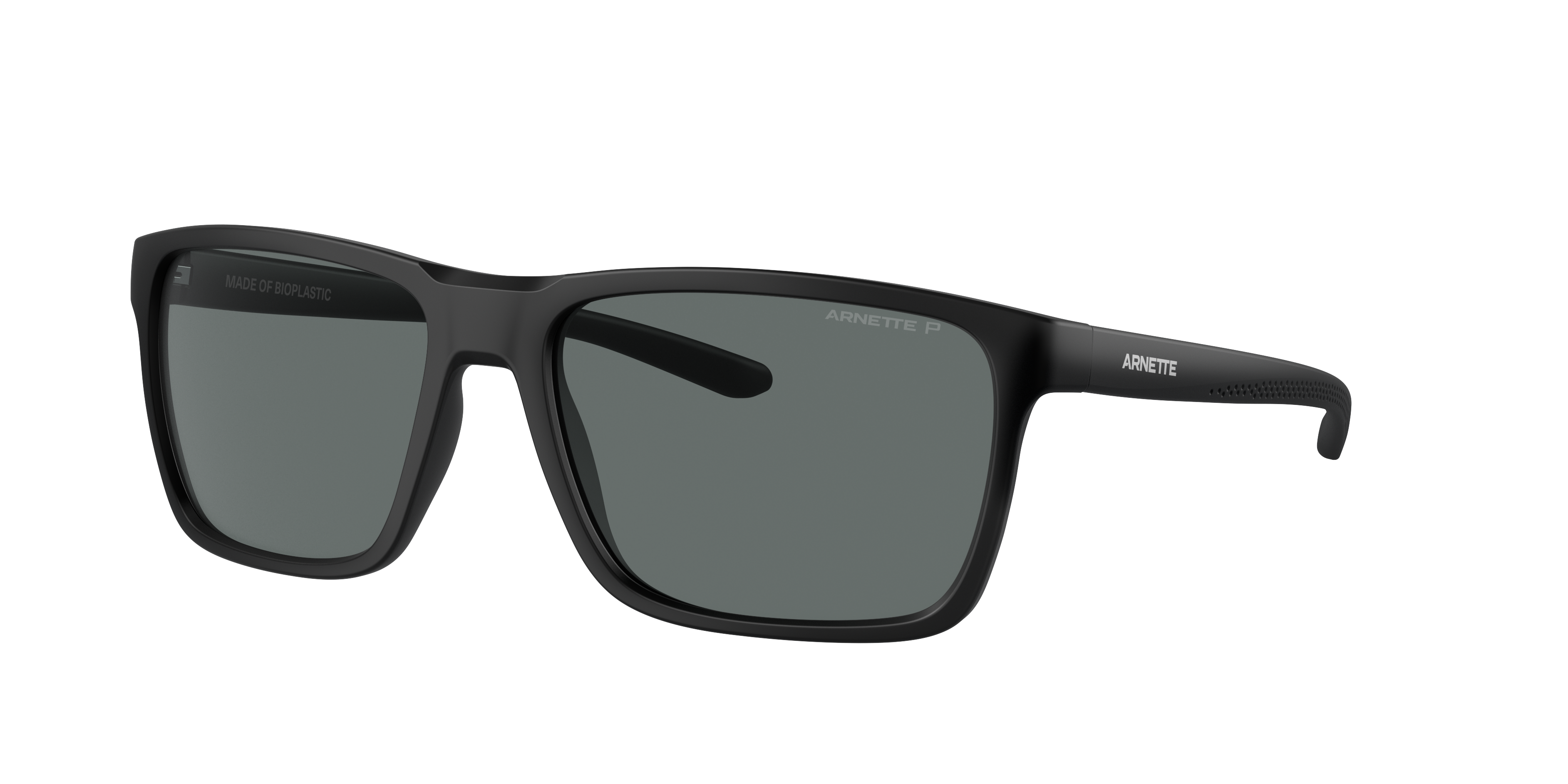 Arnette Man Sunglass Sokatra -  Frame color: Matte Black, Lens color: Polarized Grey