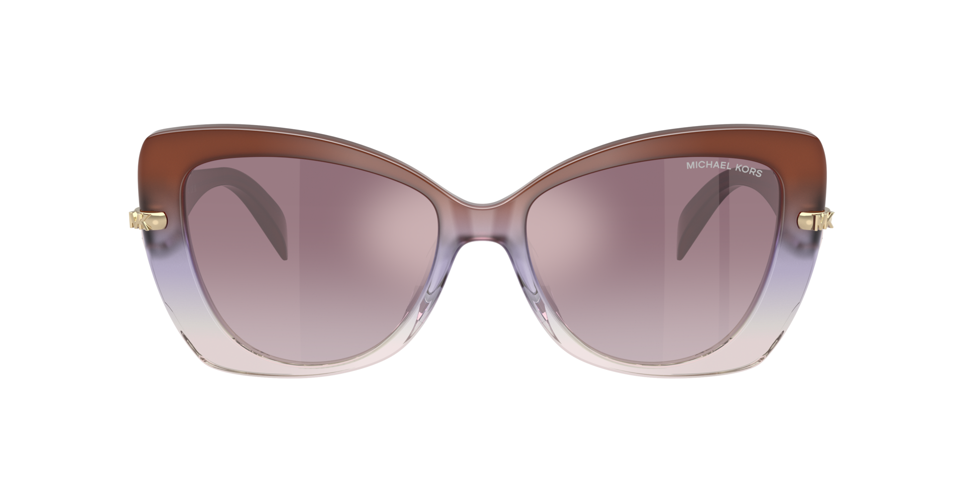 Michael Kors Atlanta L (55 - 17) with Violet lenses and Red frame