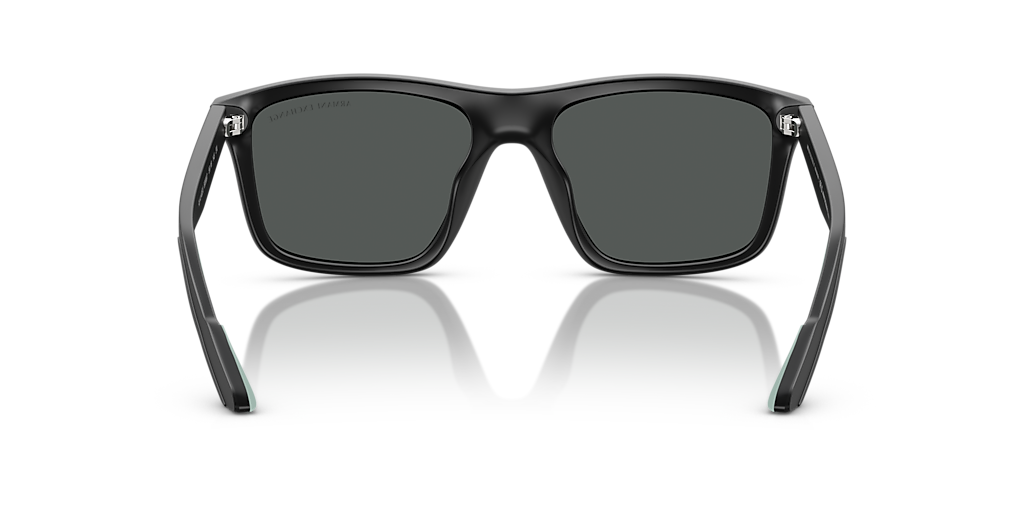 amu Armani Exchange AX4149SU L (56 - 18) with Grey lenses and Black