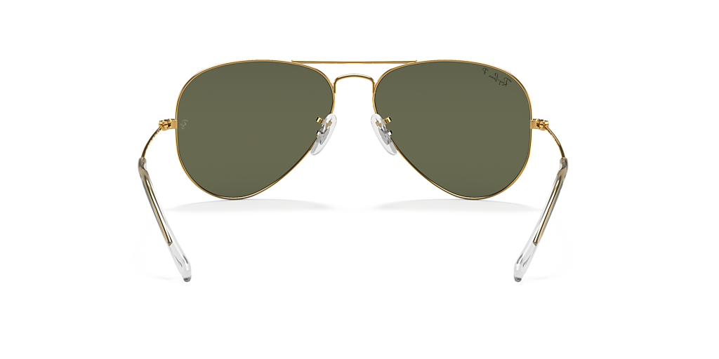 タ*ー様 ヴィンテージ　レアRay-Ban AVIATOR CLASSIC グリ Ray-Ban Aviator Classic XL (58 - 14) with Green lenses and Gold