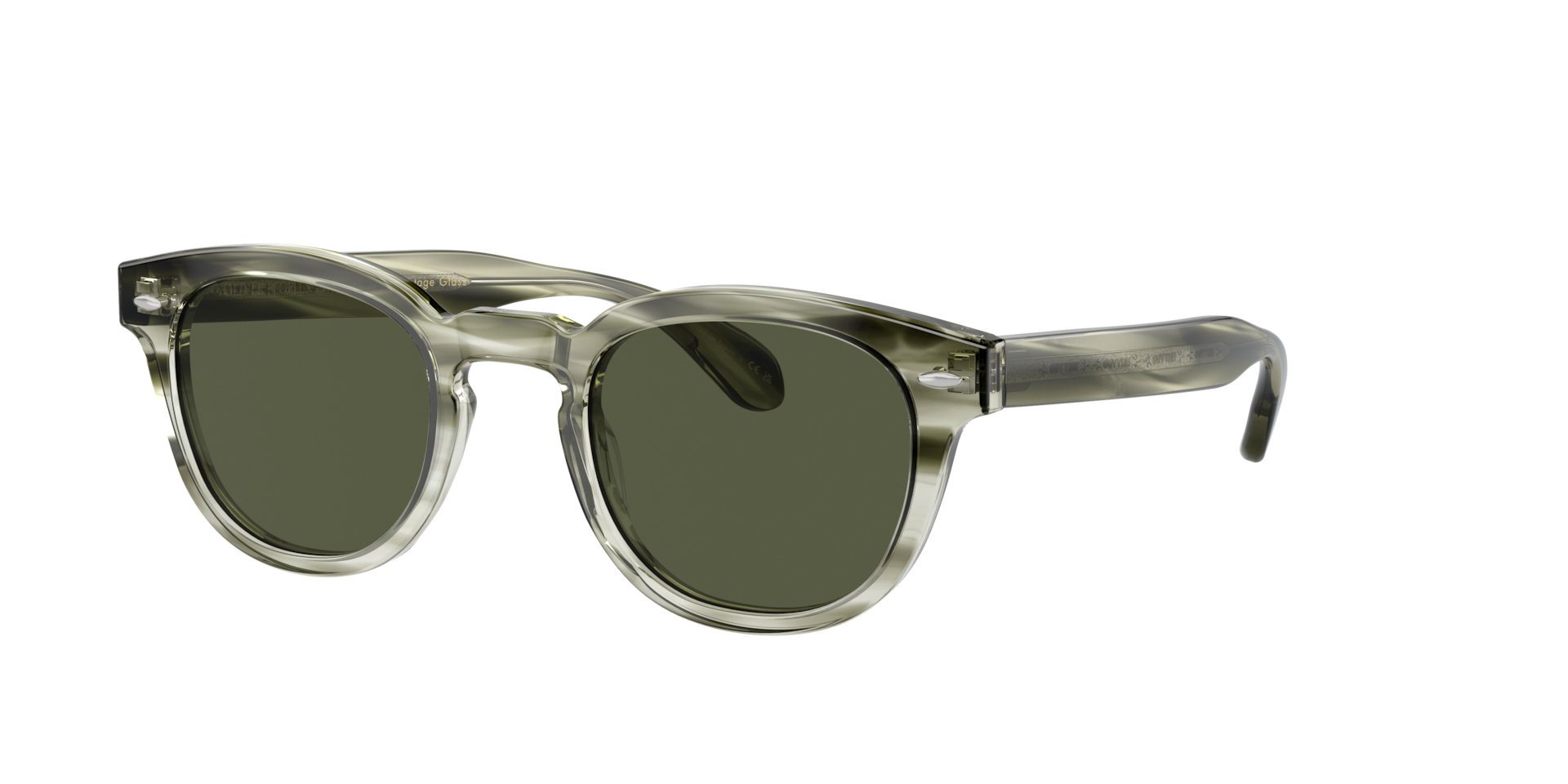 Oliver Peoples Mann Sunglass OV5036S Sheldrake Sun - Rahmenfarbe: Jade Washed, Linsenfarbe: G-15