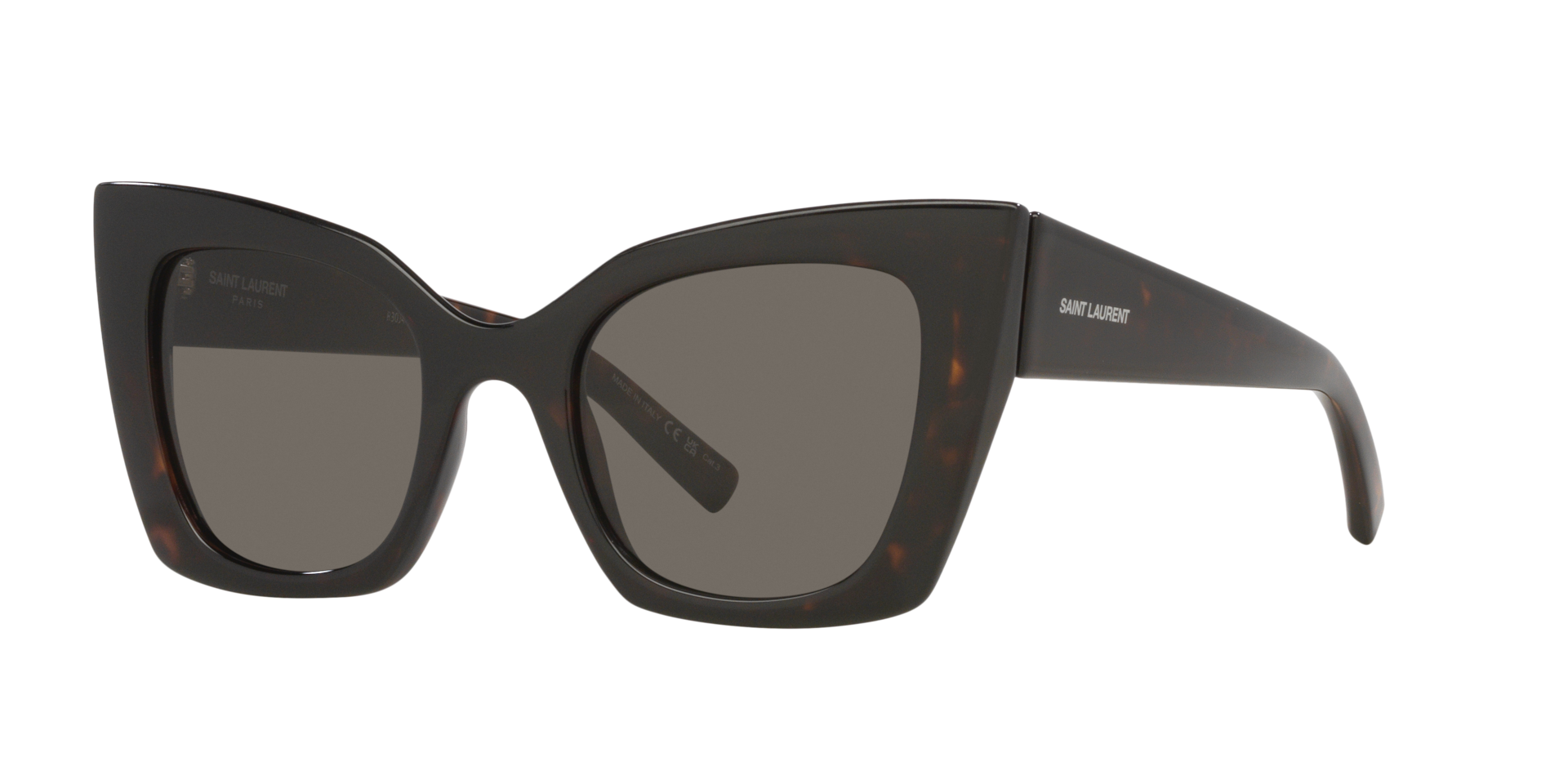 Saint Laurent Femme Sunglass SL 552 - Couleur du Monture caille Couleur de Lentille Gris 210 €