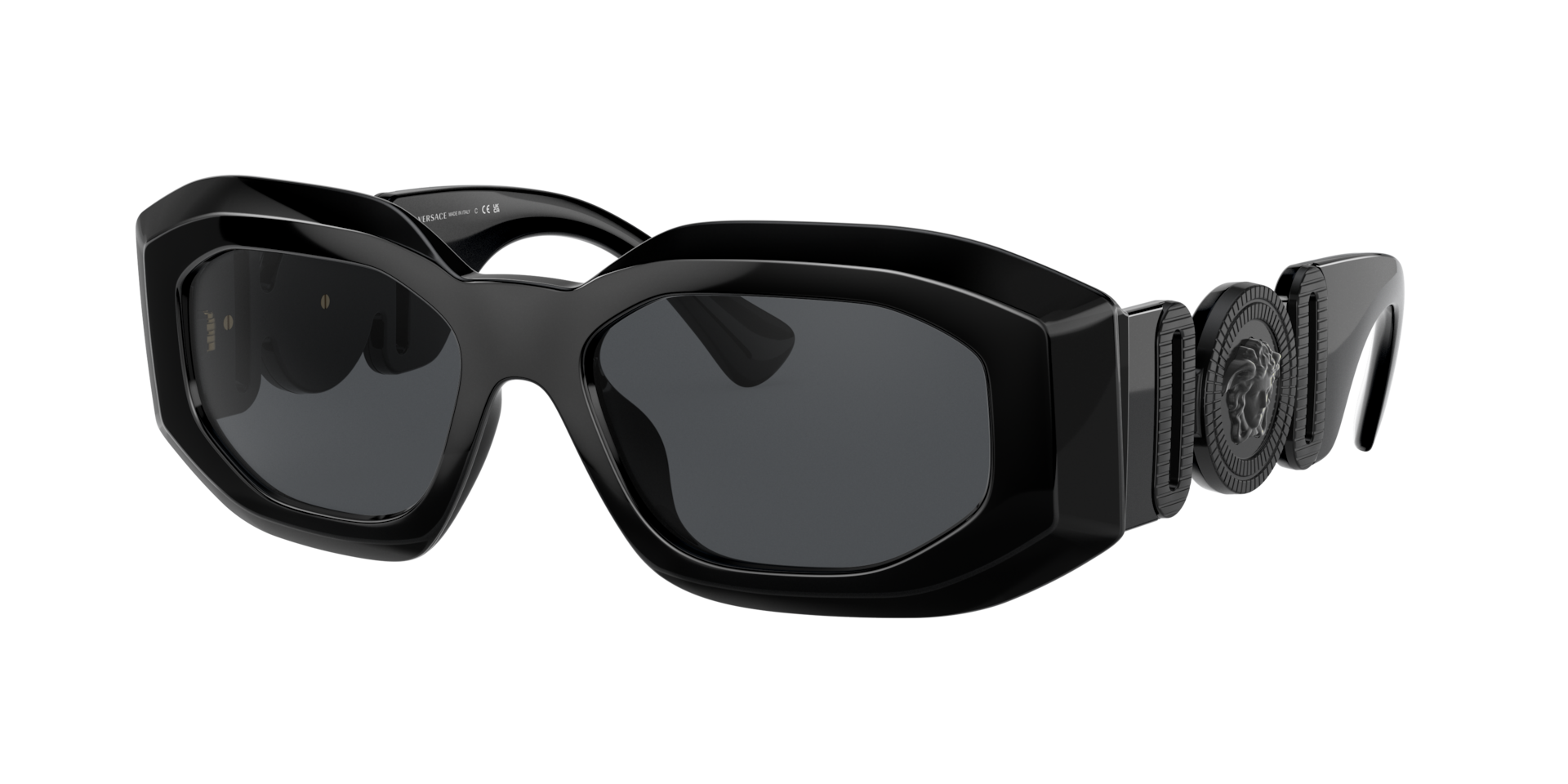 Versace Homme Sunglass VE4425U - Couleur du Monture Noir Couleur de Lentille Gris fonc 184 €