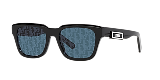DIOR Dior B27 S1I XL (56 - 16) with Grey lenses and Black frame