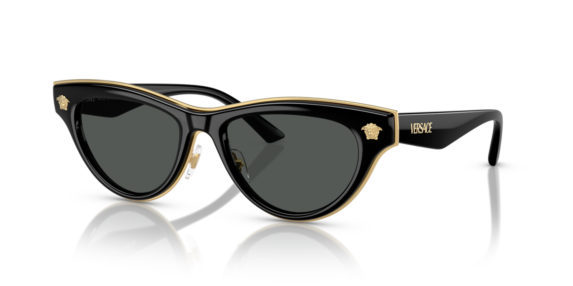 Versace VE2273 L (52 - 17) with Grey lenses and Black frame
