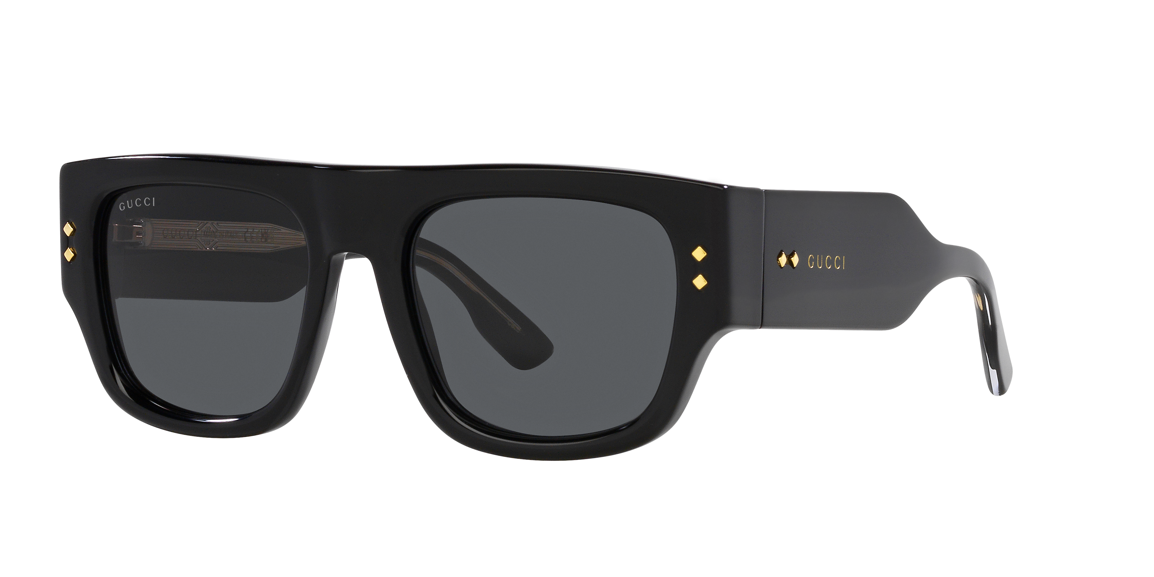 Gucci GG1262S S (54 - 20) with Grey lenses and Black frame