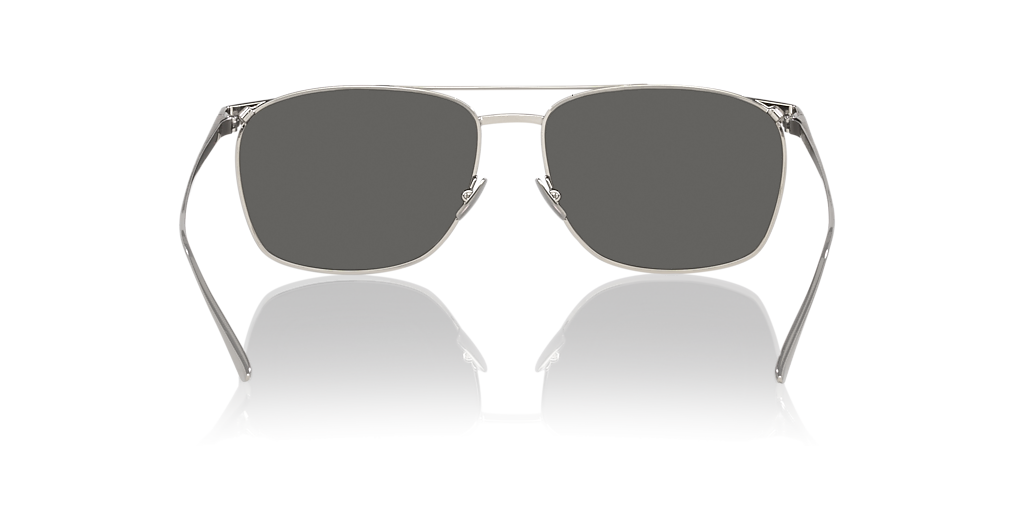 Saint Laurent SL 796 M (57 - 15) with Grey lenses and Silver frame