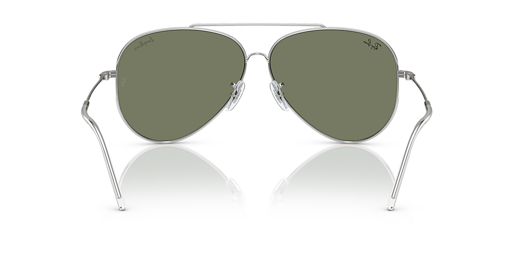 Ray-Ban Lenny Kravitz X Aviator Reverse XXL (62 - 11) with Silver