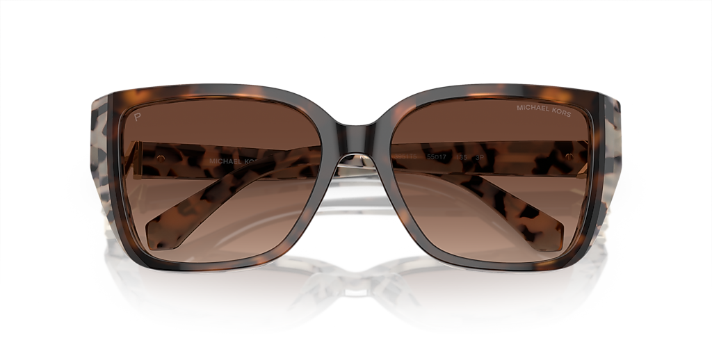 Michael Kors Acadia XL (55 - 17) with Brown lenses and Tortoise